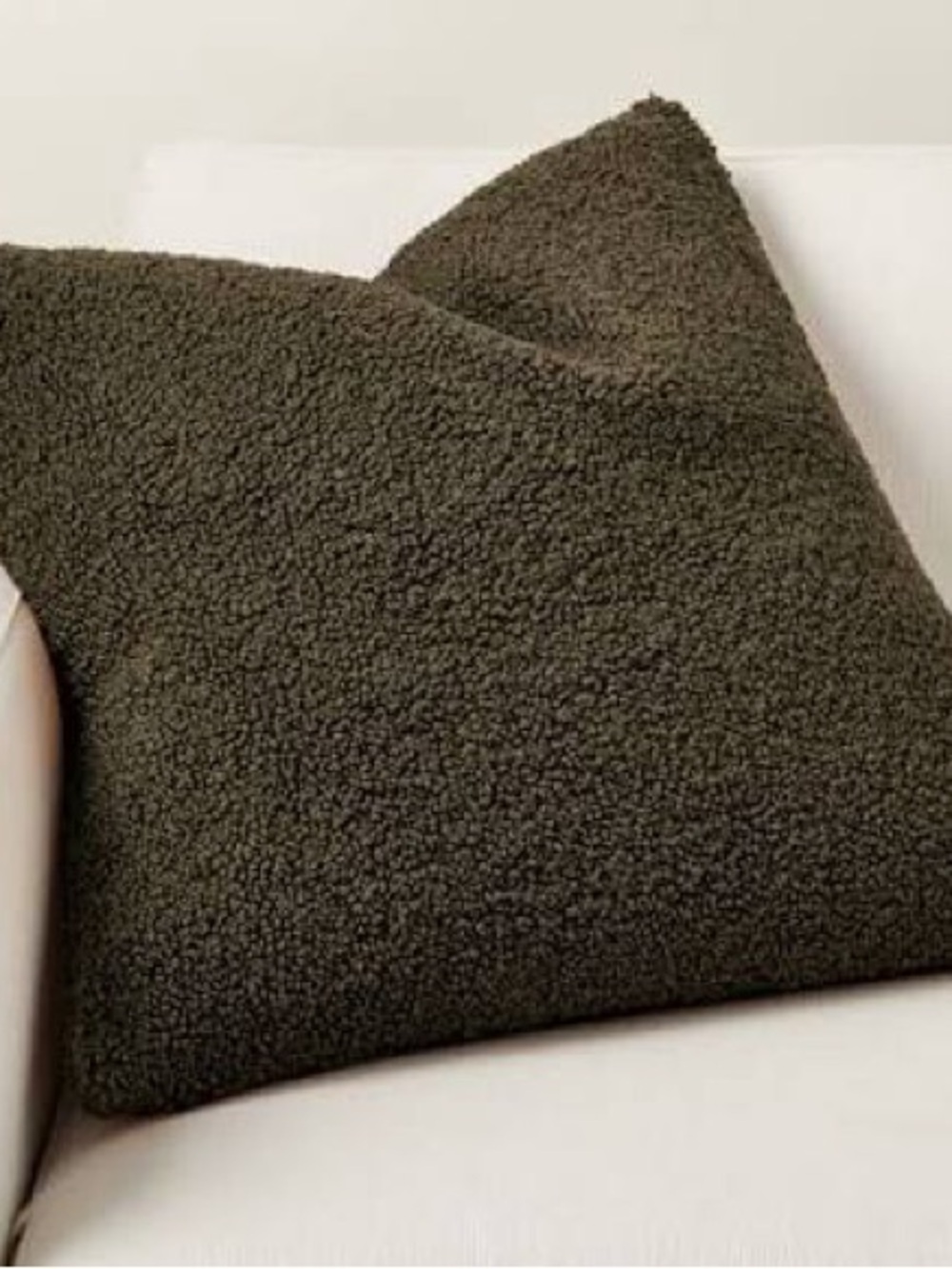 Pottery Barn Cozy Teddy Faux Fur Pillow Cases (Set of 3)